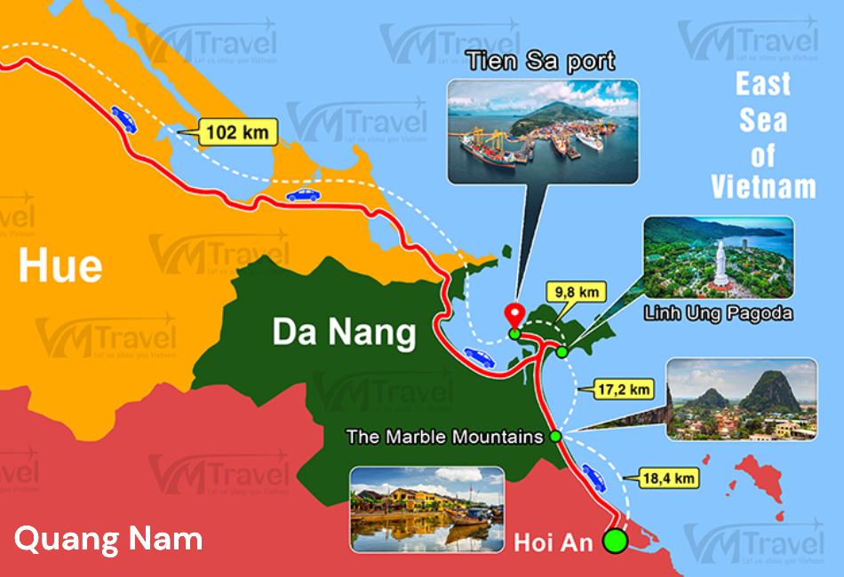 Da Nang Map